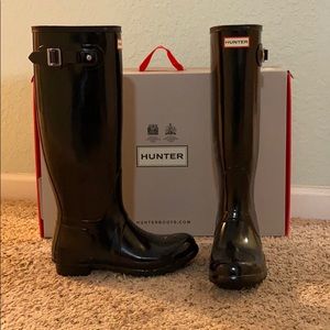 Hunter boots Black